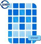 ПВХ пленка для бассейна Poolline Landy STD567 синяя мозаика 25х1,8 м (STD567)