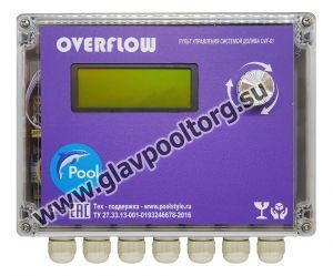 Пульт автоматического управления долива и контроля уровня воды PoolStyle OVF-1, без датчиков (PS6)