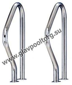 Поручень для лестницы Flexinox ESC PT, 2 шт нержавеющая сталь AISI-304 (87100319)