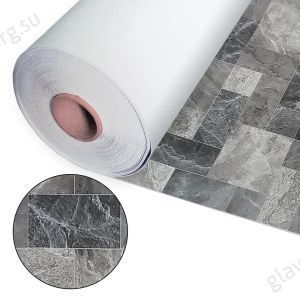 ПВХ пленка для бассейна Aquaviva Touch Vintage Stone Granite противоскользящая (серый гранит) 20,2х1,65 м
