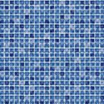 Пленка ПВХ для бассейна CGT Alkor MS4000 Cyrus Blue / Синяя мозаика противоскользящая 20х1,65 м (1099700)