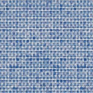 Пленка ПВХ для бассейна CGT Alkor MS4000 Mosaic pattern / Голубая мозаика противоскользящая 25х1,65 м (1081400)