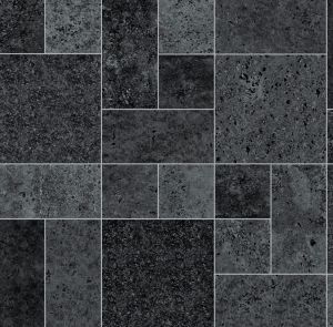 ПВХ пленка для бассейна Viras Anthracite Natural Stone (плитка антрацит) 25х1,65 м