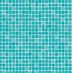 ПВХ пленка для бассейна Viras Turquoise Mosaic (бирюзовая мозаика) 25х1,65 м