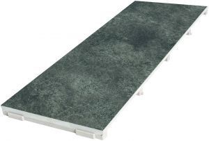 Переливная решетка скрытая Serapool Pool Garden Anthracite 300х650х25 мм (PGA3065HM)