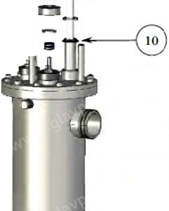 Уплотнительное кольцо кварцевой трубки для УФ-установки Bio-UV HO (JTS000100)