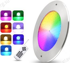 Прожектор 35 Вт Tadpole светодиодный RGB под плитку, нержавеющая сталь AISI-304 (JKD-YC290-SP) Прожектор 35 Вт Tadpole светодиодный RGB под плитку, нержавеющая сталь AISI-304 (JKD-YC290-SP)