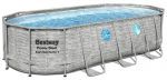 Каркасный бассейн Bestway Ротанг 488х305х107 с песочным фильтром (56946)