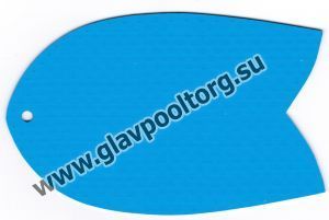 Пленка ПВХ для бассейна Markoplan Adriatic Blue / Синяя 2,00х25 м