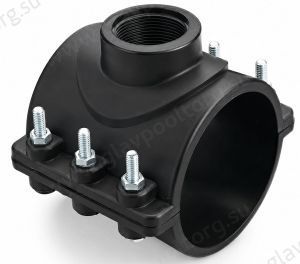 Седелка (накладной хомут)  90 х 1/2" Plimat (02152001024)