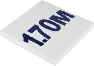 Плитка фарфоровая глубина бассейна Serapool, 200х200 мм (20-270)