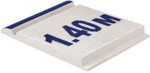 Плитка фарфоровая глубина бассейна Serapool с поручнем, 300х250 мм (104-2027-270)