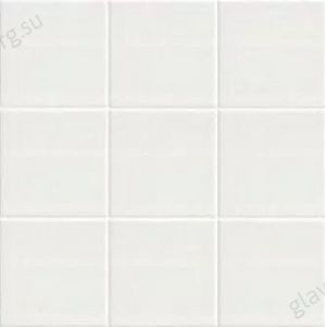 Мозаика фарфоровая Serapool 300х300 мм белая (80093)