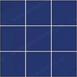 Мозаика фарфоровая Serapool 300х300 мм кобальт (80097)