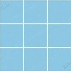 Мозаика фарфоровая Serapool 300х300 мм голубая (80091.3)
