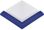 Плитка бордюрная угловая с поручнем Serapool Petit Carre 250х250 мм, кобальт (47207) Плитка бордюрная угловая с поручнем Serapool Petit Carre 250х250 мм, кобальт (47207)