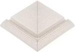 Плитка бордюрная угловая с поручнем Serapool Petit Carre 250х250 мм, без глазури (47200) Плитка бордюрная угловая с поручнем Serapool Petit Carre 250х250 мм, без глазури (47200)