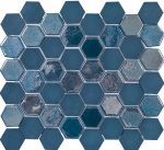 Мозаика стеклянная Togama Sixties синяя (BLUE 6)