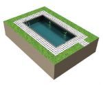 Скиммерный бассейн 7х4м прямоугольный