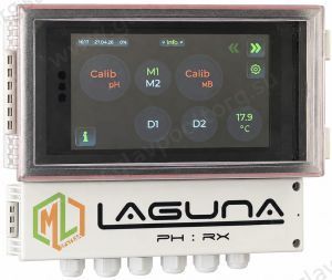 Автоматическая станция дозирования pH/Rx  5 л/ч Лагуна Базовая ML Systems, мембранные насосы