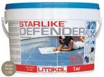 Затирочная смесь антибактериальная эпоксидная Litokol Starlike Defender С.280 Grigio Fango (серый) 1 кг