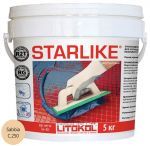 Затирочная смесь Litokol Starlike двухкомпонентная эпоксидная С.250 Tortora (бежевый) 5 кг