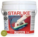 Затирочная смесь Litokol Starlike двухкомпонентная эпоксидная С.410 Mela (дынный) 5 кг