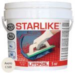 Затирочная смесь Litokol Starlike двухкомпонентная эпоксидная С.520 Avorio (слоновая кость) 5 кг