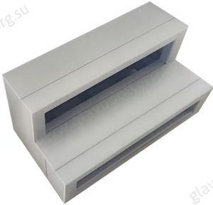 Ступень к СПА бассейну IQUE, серый