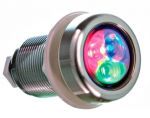 Прожектор  4 Вт Astral Pool LumiPlus Micro 2.11 светодиодный универсальный RGB DMX, ABS-пластик/нержавеющая сталь (64560)