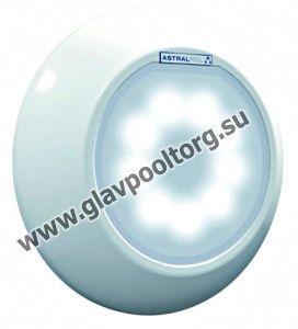 Прожектор 14 Вт Astral Pool LumiPlus FlexiSlim DC светодиодный универсальный белого свечения, ABS-пластик (71215)