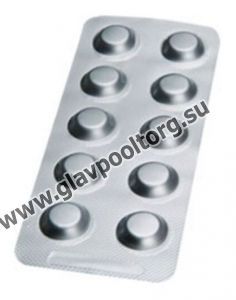 Таблетки для тестера FlexiTester Aquaviva DPD3, общий Cl, 10 шт