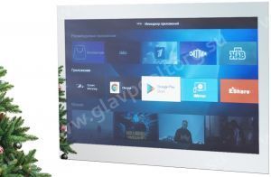 Влагостойкий встраиваемый телевизор 75'' Avel Ultra HD (4K) зеркальный (AVS755SM, Mirror HB 2023 Smart)