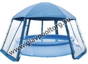Тент шатер для бассейна Aquatuning 6х5,2х2,8 м