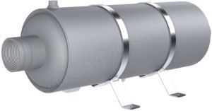 Теплообменник  28 кВт Emaux HST28, титан (9170203)