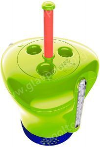 Дозатор Kokido CD16BU с термометром, зеленый