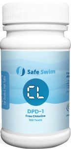 Тест полоски для фотометра Water-i.d Safe Swim DPD1 (свободный хлор), 100 шт (486637-IES)