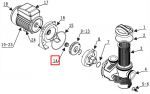 Торцевое уплотнение насоса насоса фильтровальной установки Laswim (01-14)