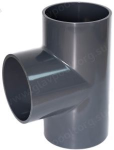 Тройник ПВХ 90°  25 мм PN16 Kormell (404025016)