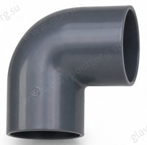Угольник ПВХ 90°  63 мм PN10 ERA (USE02063)