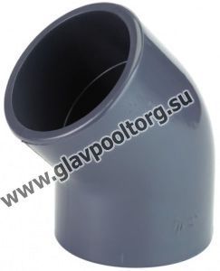 Угольник ПВХ 45° 140 мм Tecno Plastic (RV0GYI930)