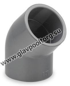 Угольник ПBХ 45° клеевой   32 мм Hidroten (1001014)