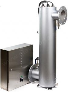 Установка УФ обеззараживания воды 100 м³/ч УФ системы, для соленой воды, без насоса (ОДВ-100-M)