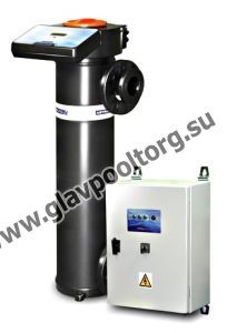 Установка УФ обеззараживания воды 60-45-30 м3/ч Astral Pool Heliox UV LP P60 PE (60354)