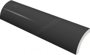 Плитка бордюрная Acepool Negro Brillo 244х42 мм (905586)